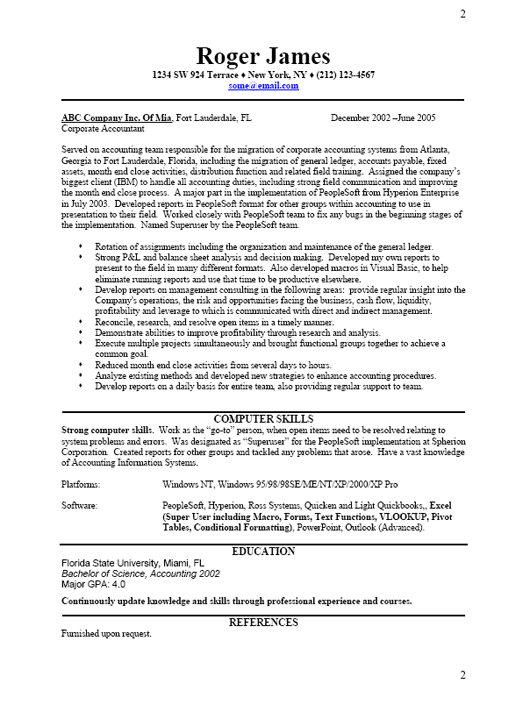 basic resume templates examples