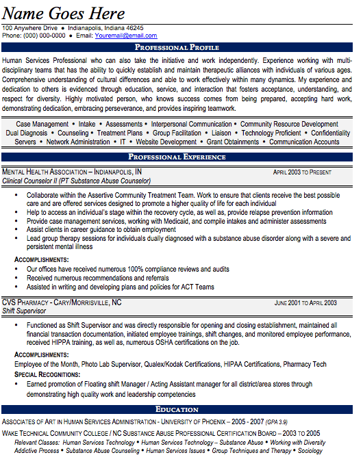 Sample cover letter and data entry